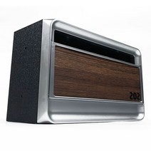 벨라포스트 우편함 코코넛우드 BK GD SL 우체통 다세대우편함 아파트우편함 빨간우체통 벽걸이우체통, 실버 SL