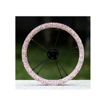 자전거 바퀴 휠 집시 G-FIVE 스플래시 12 인치 더블 벽 고정 림 양극 균형 세트 PAPA Bike8 다채로운 스트라이더, 매직 클라우드 1PCS, 84mm