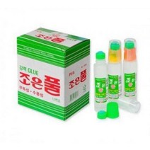 [불꽃] 조은풀 500물풀 50ml 박스 12개입 무독성PVA 태우자