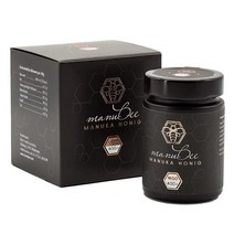 독일직구 Manubee Manuka Honey MGO 400+ 250g 가볍고 방수 유리 포장 - MGO 급여 & 꽃가루 분석 인증서 포함, 수량, 상세참조