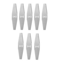 잔디깍기 핸드잔디깍기 잔디깍는기계 3/4/8pcs 잔디 깎는 기계 블레이드 절단 금속 정원 트리밍 휴대용, 03 8pcs