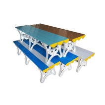 수영장 벤치 실내 야외 수영장 공원 체육관 의자, 하늘색 길이 1500×너비 400×높이 450