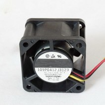 산업용컴퓨터 산업용PC 미니PC 산업용피씨 1U 산업용 컴퓨터 및 서버 섀시용 4CM 냉각 팬 4028 12V 0.195A 0.35A 0.60A 개조 열 분산, 0.60A 6W 12500RPM