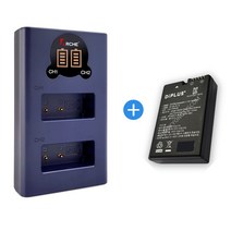 니콘 EN-EL14 LCD 듀얼 충전기+배터리 D5200