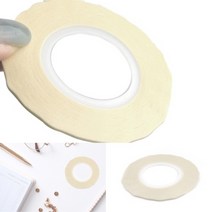 라인테이프 차트정리 마킹 얇은테이프 1.5MM 검정