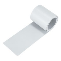 고무 보트 닻 x autohaux 1 롤 2 롤 5x100cm 카약 수리 방수 테이프 패치 풍선 용 pvc 수리 뗏목 풀 카누, 회색 1pc