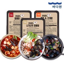 [바다원(주)] [바다원] 한입만 포차 조개탕/짬뽕탕/나가사끼 짬뽕 3종 모음, 상품선택:홍합&조개탕 700g 1팩