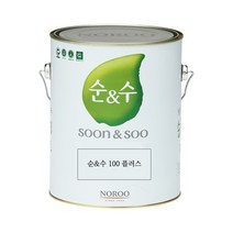 친환경 벽지 벽면 페인트 무광 노루페인트 순앤수100 4L, 얼그레이 잼, 1개