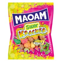 Haribo Maoam Sauer Kracher 츄이 캔디 175g 3개