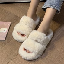 케익 슬리퍼 고급미 가을 겨울 슬리퍼 낮은굽 S332