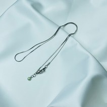 루셀렌 탄생석 마스크스트랩 실버 안경걸이겸용