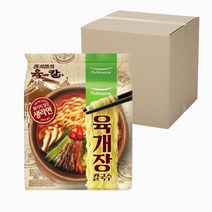 풀무원 생면식감 육개장칼국수 120.9g 12개