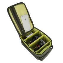 Huntvp 낚시 릴 가방 휴대용 야외 및 기어 보관 방수 태클 백 올리브 그린, Dark Green