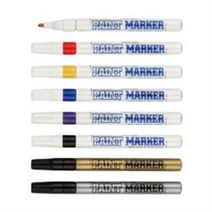 문화연필 세필 페인트마카 노랑, 1타 12개입