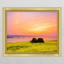 [바보사랑] 제주의노을_창문그림액자, 타입선택:E타입모던블랙