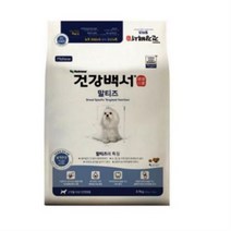 건강백서 전연령 생선 말티즈 기능성사료, 22개, 3.9kg