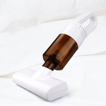 ANKRIC 스마트 무선 살균 진드기 제거기 휴대용 UV 매트리스 진공 청소기 무선 침구청소기, 흰색
