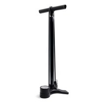 리자인 마크로 플로어 드라이브 자전거 펌프 공기주입, 유광블랙
