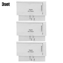 6pcs Miele 슈퍼 에어 클린 모터 필터 Sf-SAC 20/30 진공 청소기 3944711 가정용 가전 제품 용 스위퍼 부품