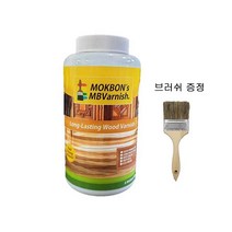 친환경 수용성바니쉬 반광(1L)
