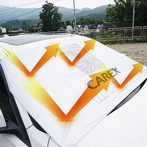 카렉스 블랙박스 촬영가능 앞창가리개(승용차용)