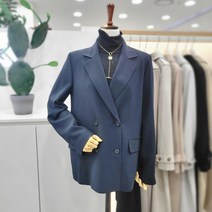 비지트인뉴욕 탈부착 뒷라인장식 더블 보이핏 자켓 VA3JK10