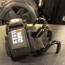 미션레디 훅그립 턱걸이훅그립 1쌍 헬스 등운동 철봉 고리 3대운동 풀업 턱걸이 헬스장갑 스트랩 스트렙 홈트레이닝 헬스보조용품