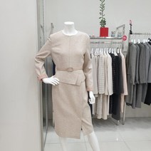 트위드패플럼원피스