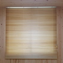 블라인드114 오동나무 우드블라인드 가로130 세로150 아파트 거실 베란다 오피스텔 사무실 학원 학교 공장 기숙사 빌라 전원주택 펜션 침실 아이방 암막 원목블라인드 간편한 설치