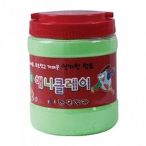 애니클레이 버켓, 형광초록, 500g