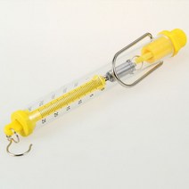 실험도구 투명용수철 25N 매달림 수칭 원통형 저울, 열심아빠 용수철저울