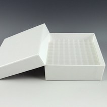 81홀 종이 PP 냉동 바이알 랙 cryo paper box 렉 상자 박스