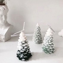 수제몰드 - 크리스마스트리 ( 3D ) 입체 / 입체트리몰드 / 나무몰드 / x-mas몰드 / 석고몰드 / 비누몰드