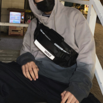 해결사기획 스트릿힙색 방수 슬링 유틸리티 크로스백