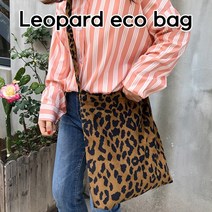 레오파드 에코백 가방 크로스백