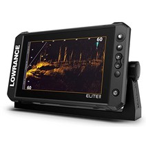 로렌스 어탐기 엘리트 FS 9 Fish Finder(액티브 이미징 3-in-1 변환기 포함) 사전 로드된 C-MAP 윤곽선+ 차트, 9 Inch, No Transducer