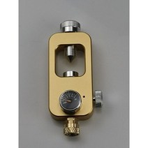 스쿠버산소통 산소탱크 스킨스쿠버 잠수 장비 다이빙 산소 실린더 탱크 호흡기 어댑터 헤드 부품 알루미늄 합금 리필 0.5 1L 2L, watch gold