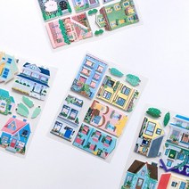 바보사랑 우리마을 빅하우스 씰스티커.미야문구샵, 04빅하우스_빌라B