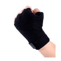 SCOMPANY 스포츠 손보호대 복싱핸드랩 권투 손붕대 복싱보호장구 복싱이지핸드랩, 블랙