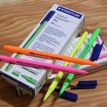 스테들러 triplus Textsurfer 펜타입 형광펜 1다스 0.6092ea, SH_ 5 녹색, SH_ 본상품선택