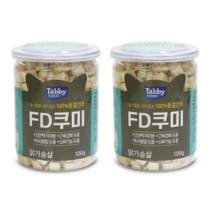 테비토퍼 FD쿠미 반려동물 동결건조간식 100g, 닭가슴살, 22개