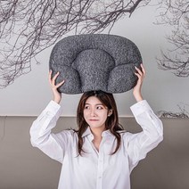 통으로빠는 꿀잠 푹신한 무중력 편안한 마이크로에어볼 베개, 단품