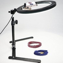 지손JS-501 뷰티 LED 링라이트 조명 거치대리모컨포함, 단품