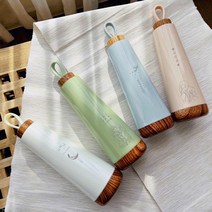 주문제작텀블러 레이저각인 일러스트 레터링 예쁜 힐링우드텀블러 500ml, 힐리우드_그린, 폰트6(함초롬체)
