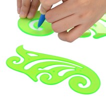 운형자 원형 템플릿 탬플릿 템플레이트 자 빵빵자 제도용, 2. (대)