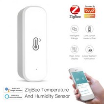 IOT 스마트홈 와이파이 무선 Tuya-Zigbee Wifi 온도 센서 스마트 홈 환경 앱 원격 모니터 Var 작동 알렉사, 01 zigbee