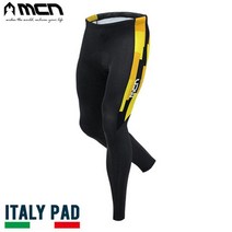 MCN MCN 자전거바지 테리 옐로우 9부 싸이클 MTB 패드팬츠