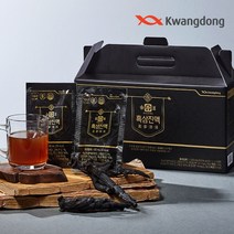 광동 솔표 흑삼진액 1박스 30포 / 홍삼 진액 선물세트 부모님 건강, 60ml, 2세트