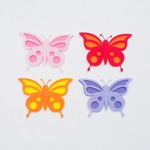 펠트 나비/펠트지 꽃잎 나뭇잎 잎사귀 게시판 울타리 환경미화 게시판꾸미기 교실꾸미기 환경구성 펠트공예 나무