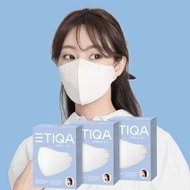 (10매) 에티카 KF80 에어웨이 라운드 베이직 에이 화이트 대형 중형 소형 새부리형 국산 보건용 마스크